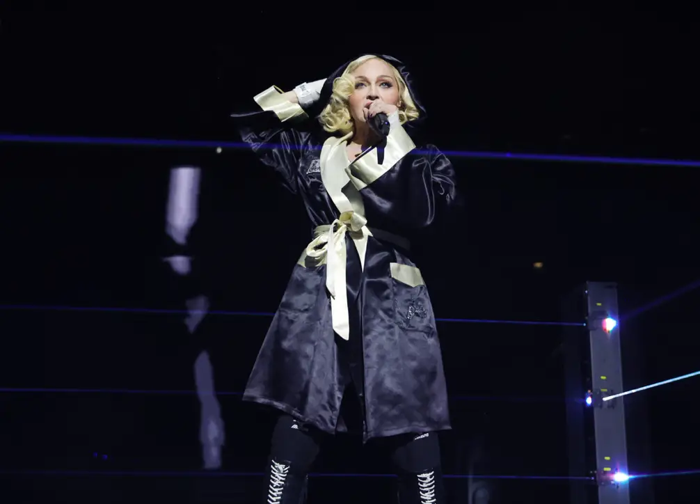 Madonna was rushed to hospital last year.