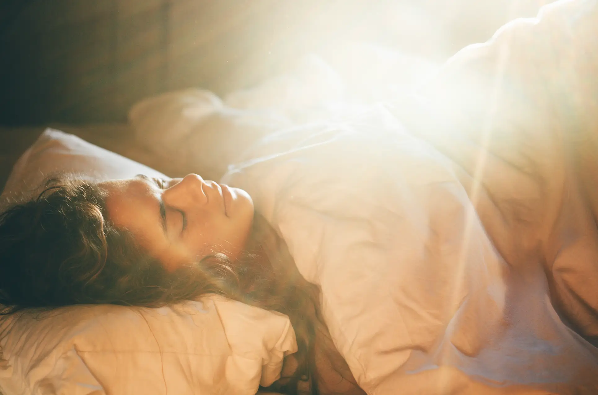 Ever find yourself aware you're dreaming but you're still asleep? (Getty Stock Image)