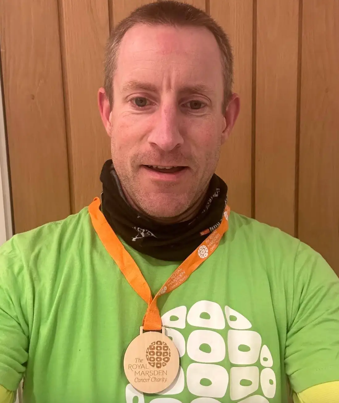 Despite all the surgeries, Jonathan has kept up his fitness and has cycled to raise money for charity (GoFundMe)