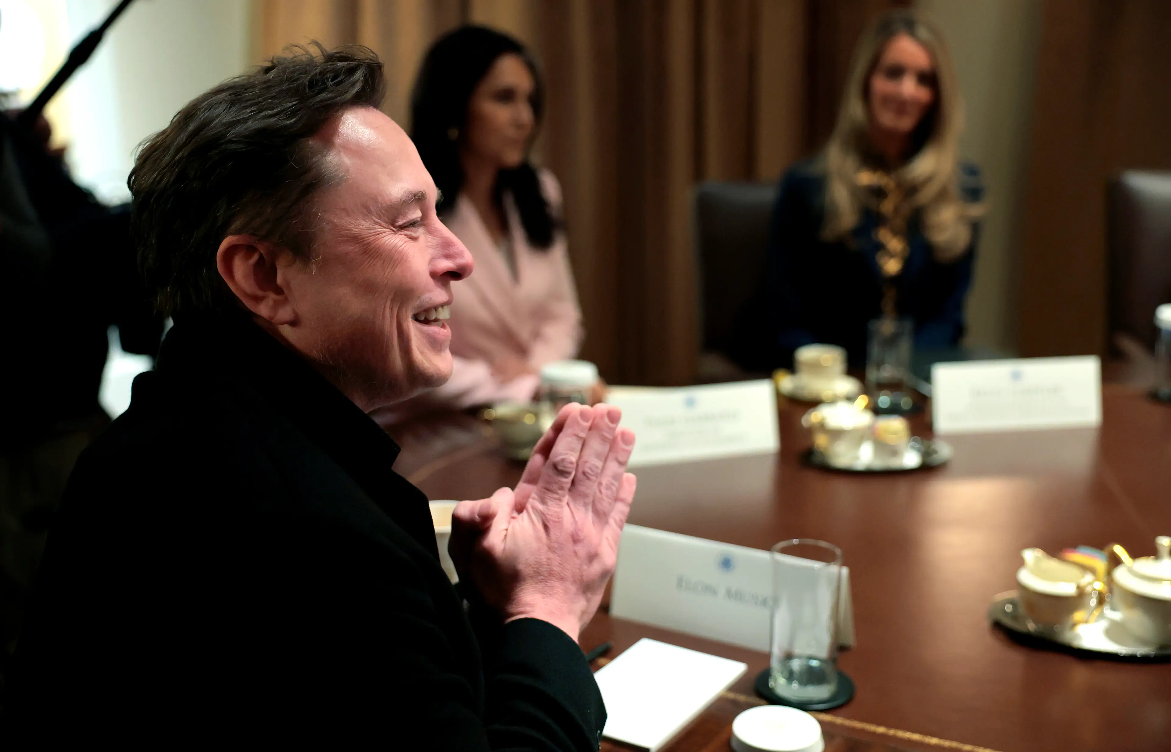Musk is a regular at cabinet meetings (Anna Moneymaker/Getty Images)
