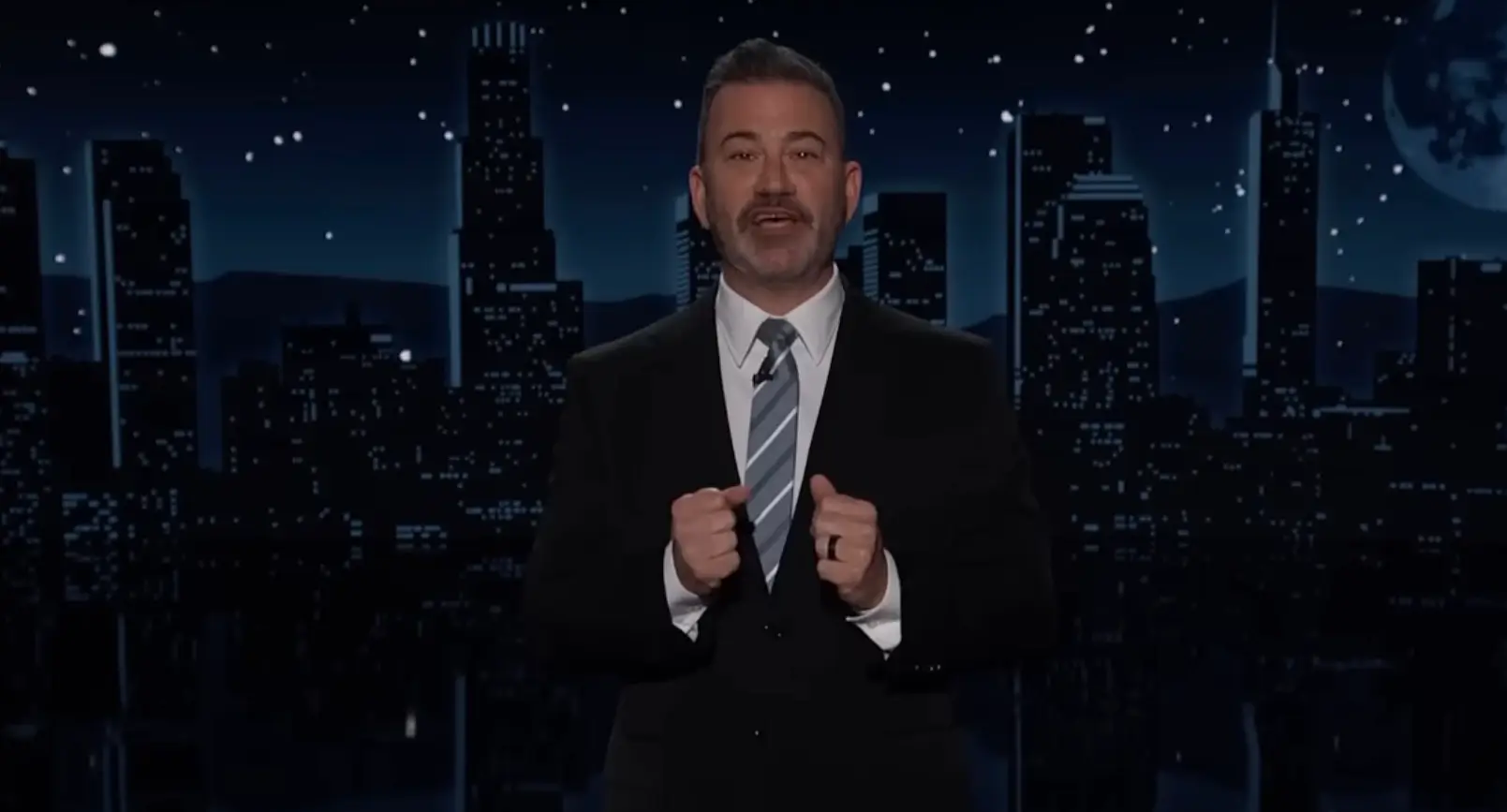 Kimmel didn't hold back as he savagely roasted the President and First Lady (Jimmy Kimmel Live! / Youtube.)