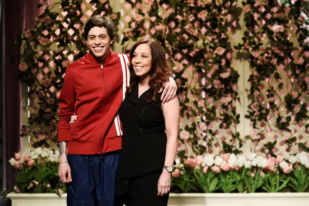 Davidson explained his mom had a role to play (Photo by: Will Heath/NBCU Photo Bank/NBCUniversal via Getty Images via Getty Images)