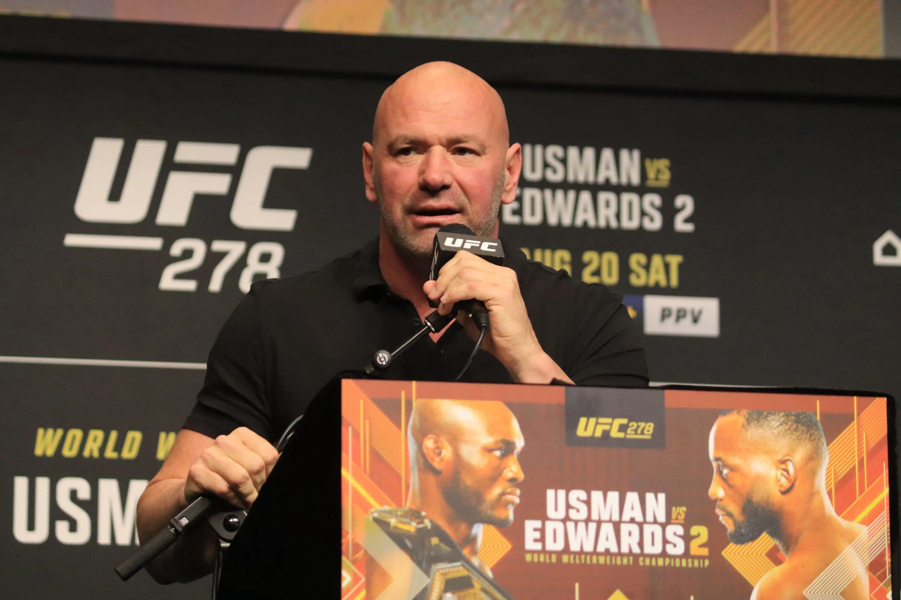 UFC president Dana White.