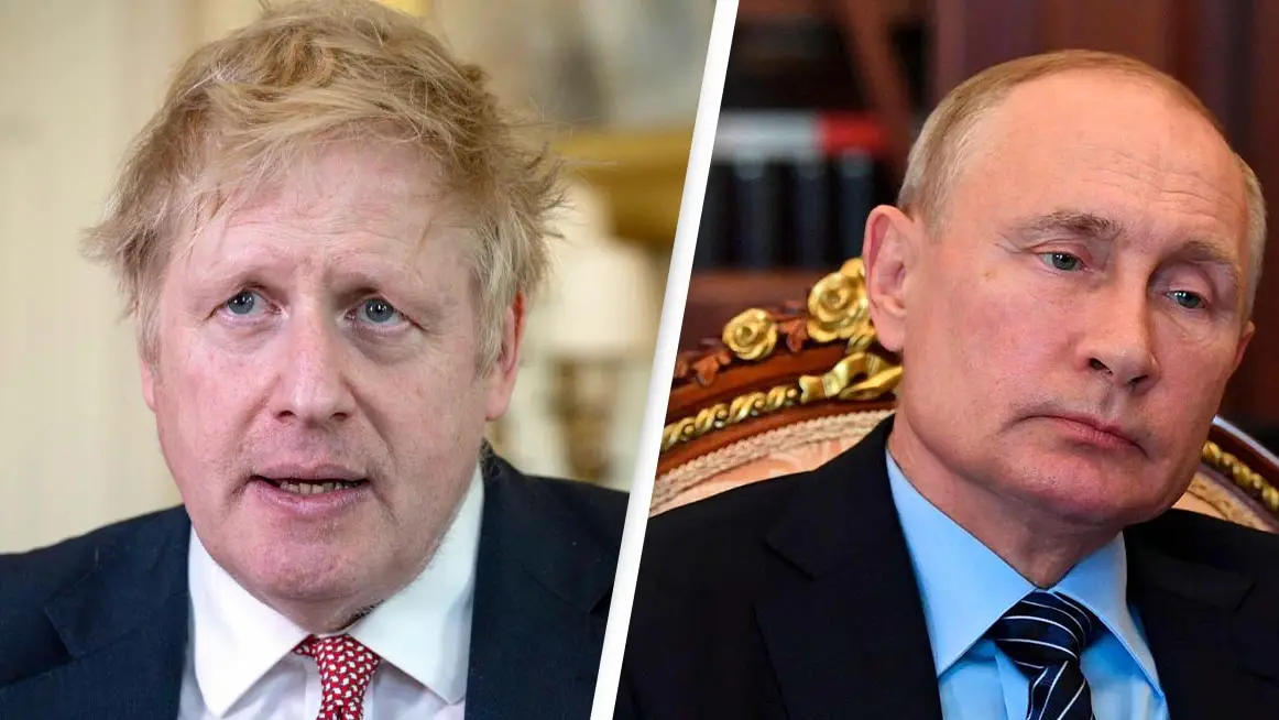 Boris Johnson Sends Warning To Vladimir Putin Over Ukrainian Invasion Fears