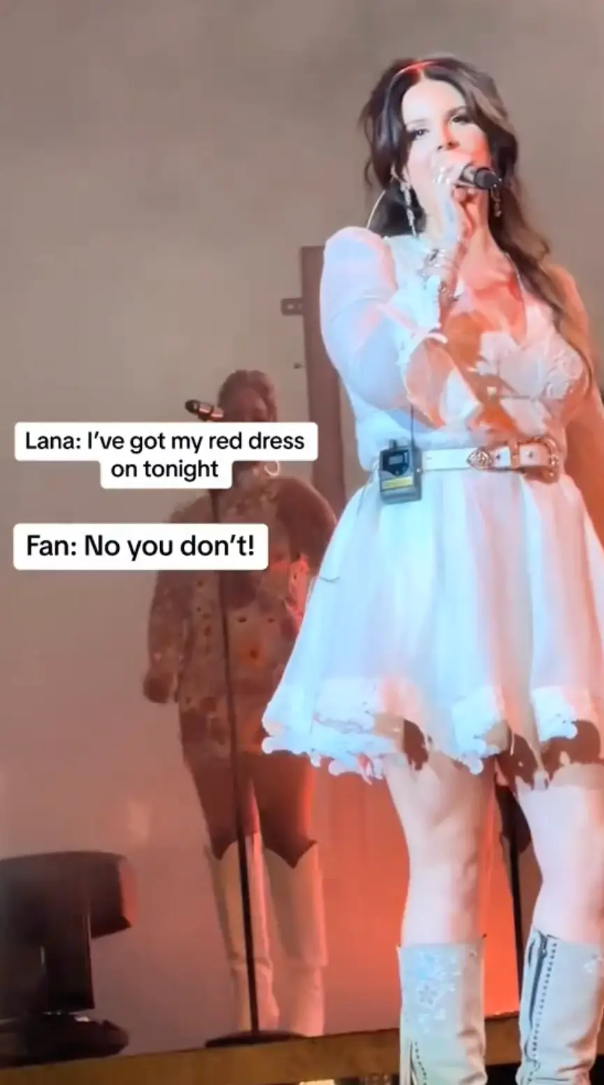 Others, however, claimed she sounded 'perfect'.