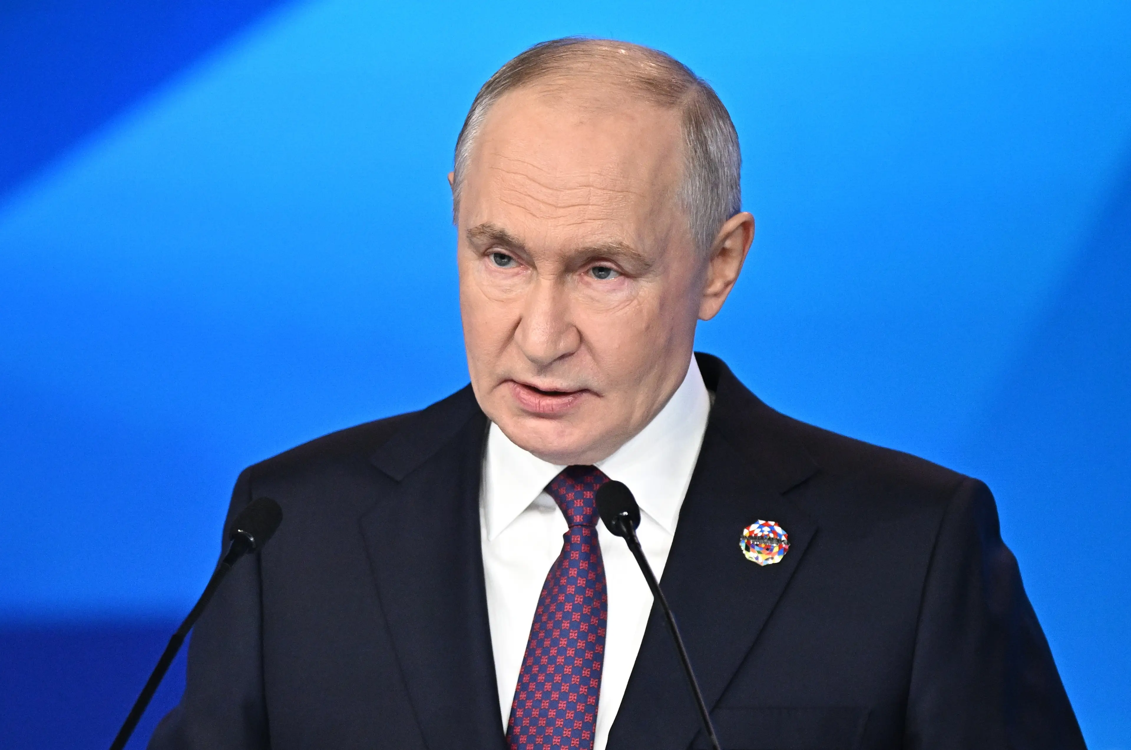 Vladimir Putin says he's 'ready for war' with Europe (Sergey Bobylev / Sputnik/Anadolu via Getty Images)