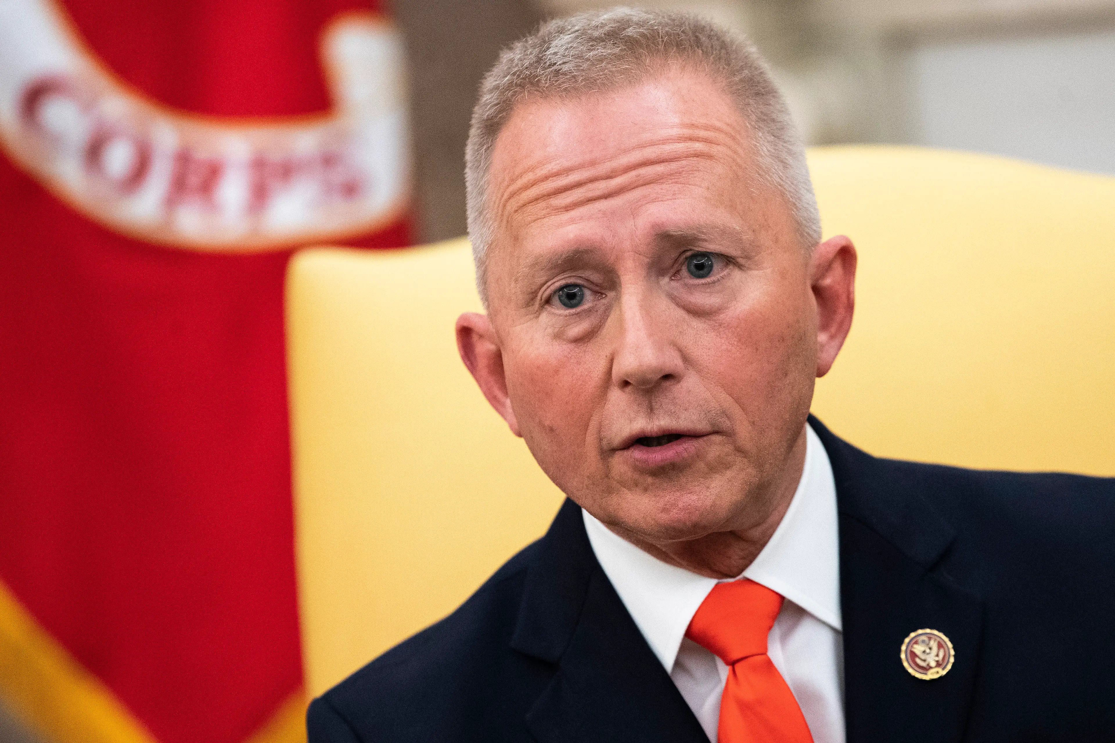 Jeff Van Drew made the outlandish claims to Fox News (Drew Angerer/Getty Images)