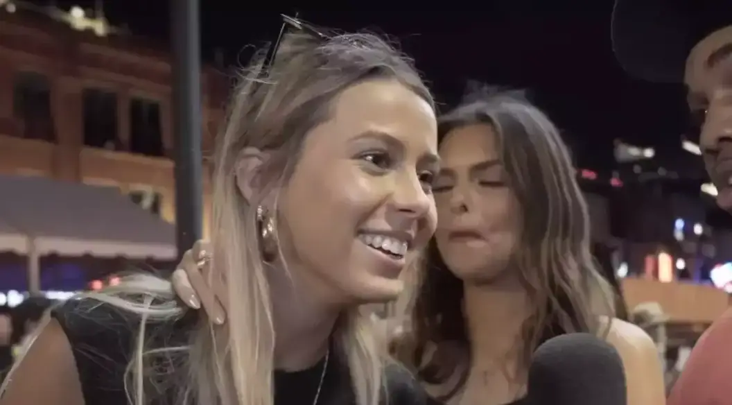 This is were it all started for Hailey Welch, AKA the Hawk Tuah girl (YouTube/Tim&DeeTV)