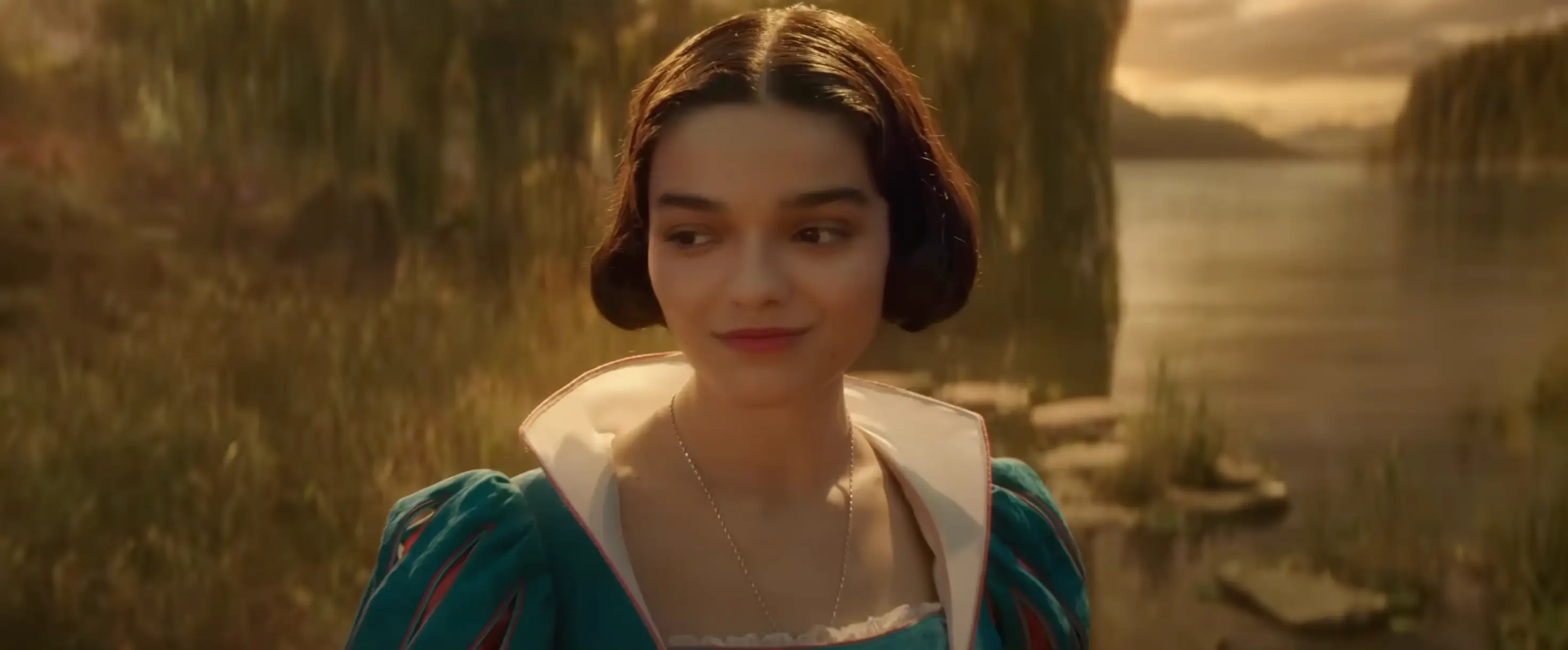 Rachel Zegler as Snow White in the upcoming film (Disney)