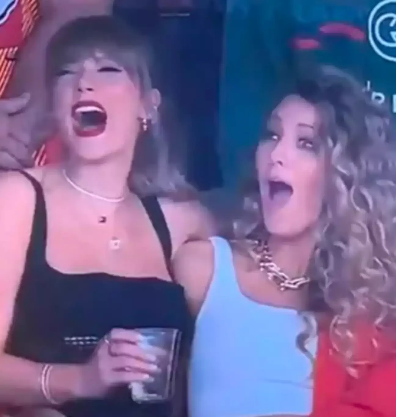 Blake Lively sat next to Taylor Swift at the Super Bowl.