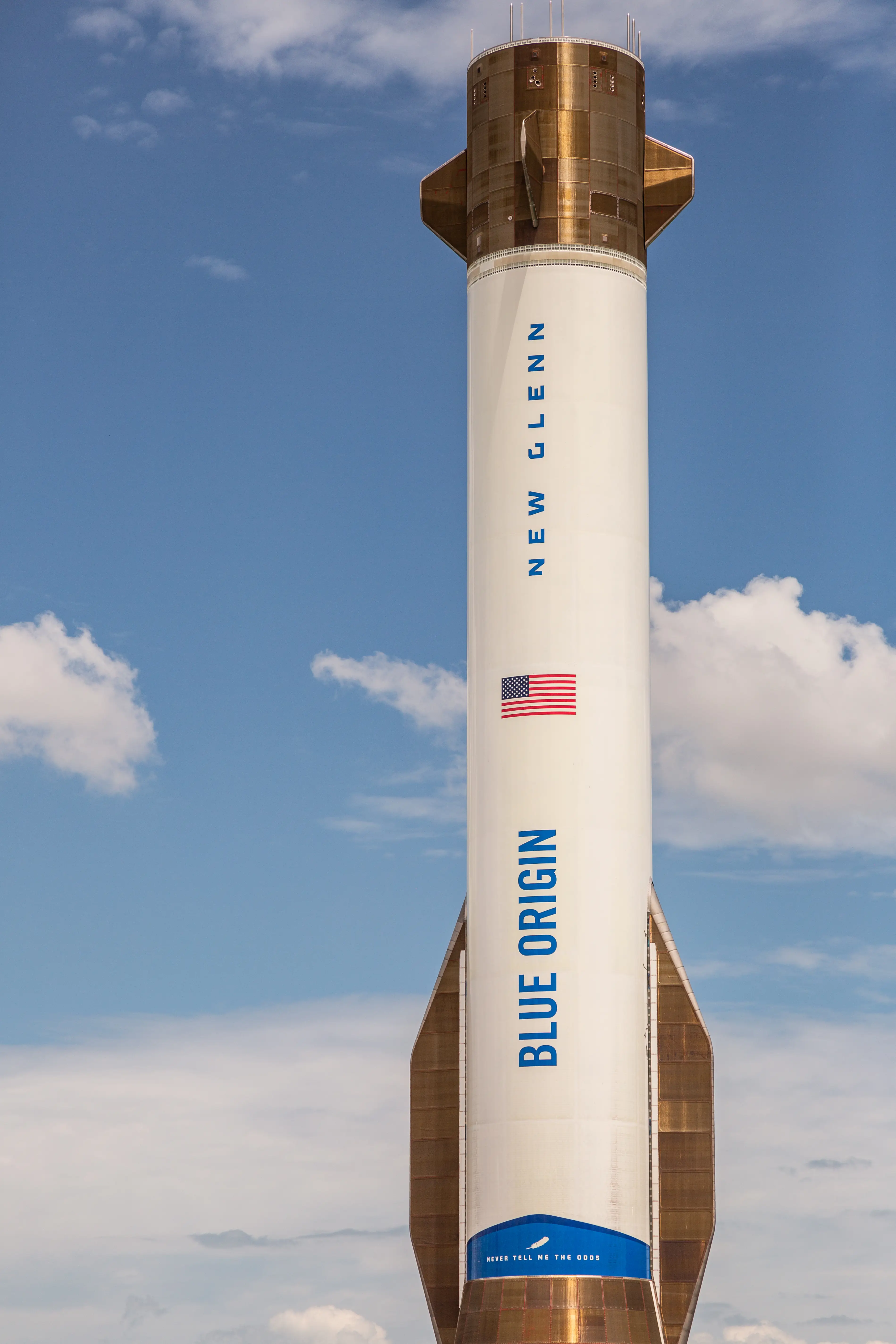It was one of Blue Origin's New Glenn rockets that dramatically exploded last night (Manuel Mazzanti/NurPhoto via Getty Images)