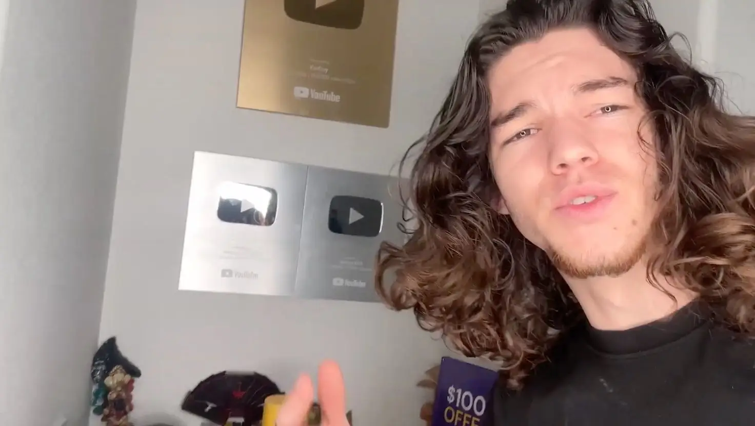 YouTuber Kai Menzer clocked up 1.3 billion views on his channel (YouTube/KGNemzer)