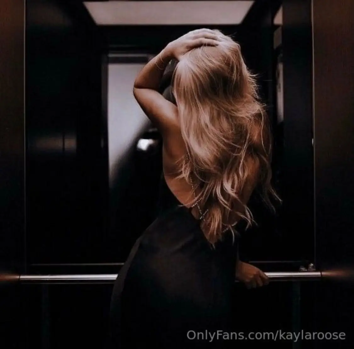 Kayla keeps her face out of photos to avoid being recognized.