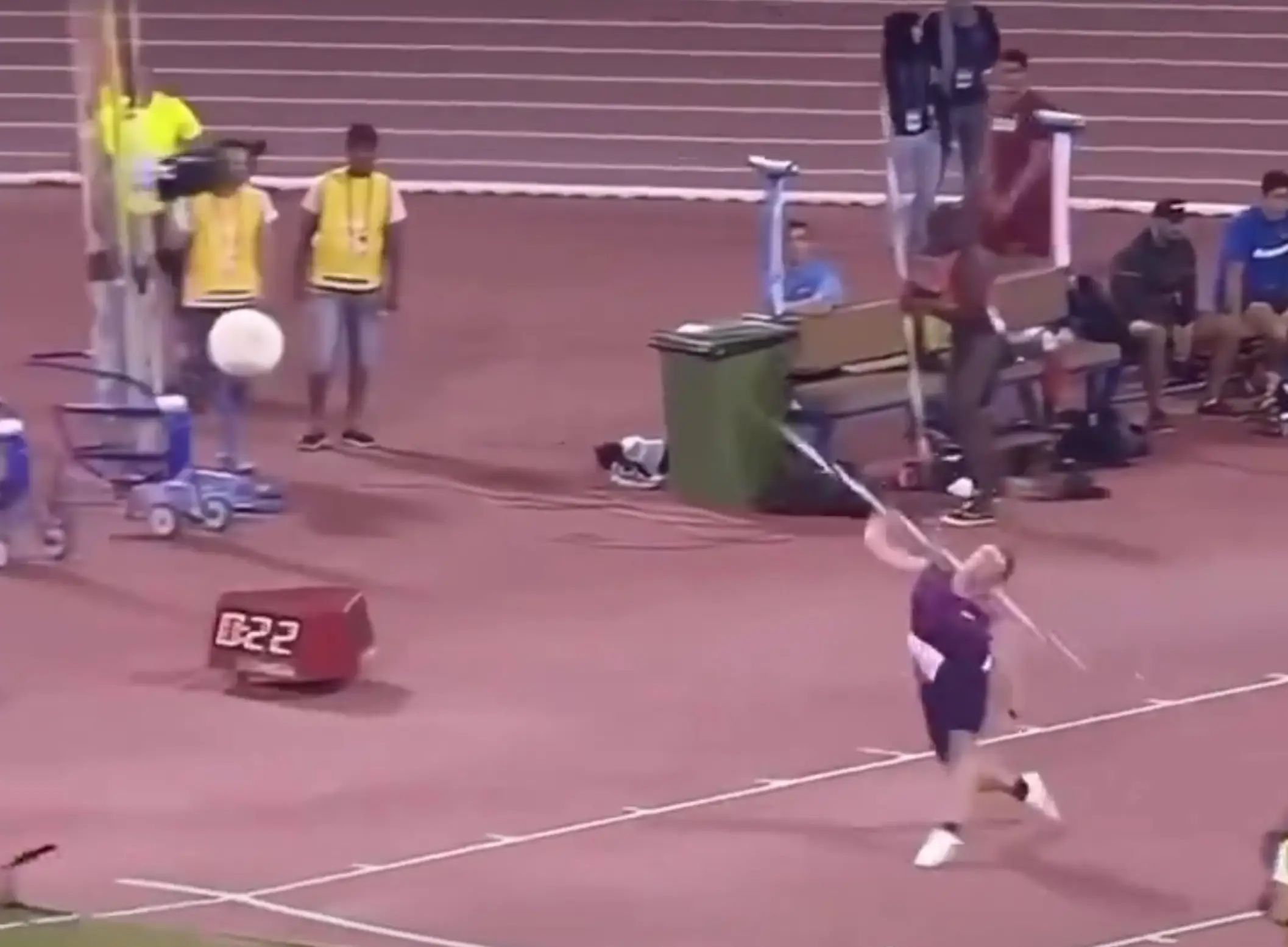 Thomas Röhler launched the javelin 93.90 meters back in 2017. (YouTube/Wanda Diamond League)