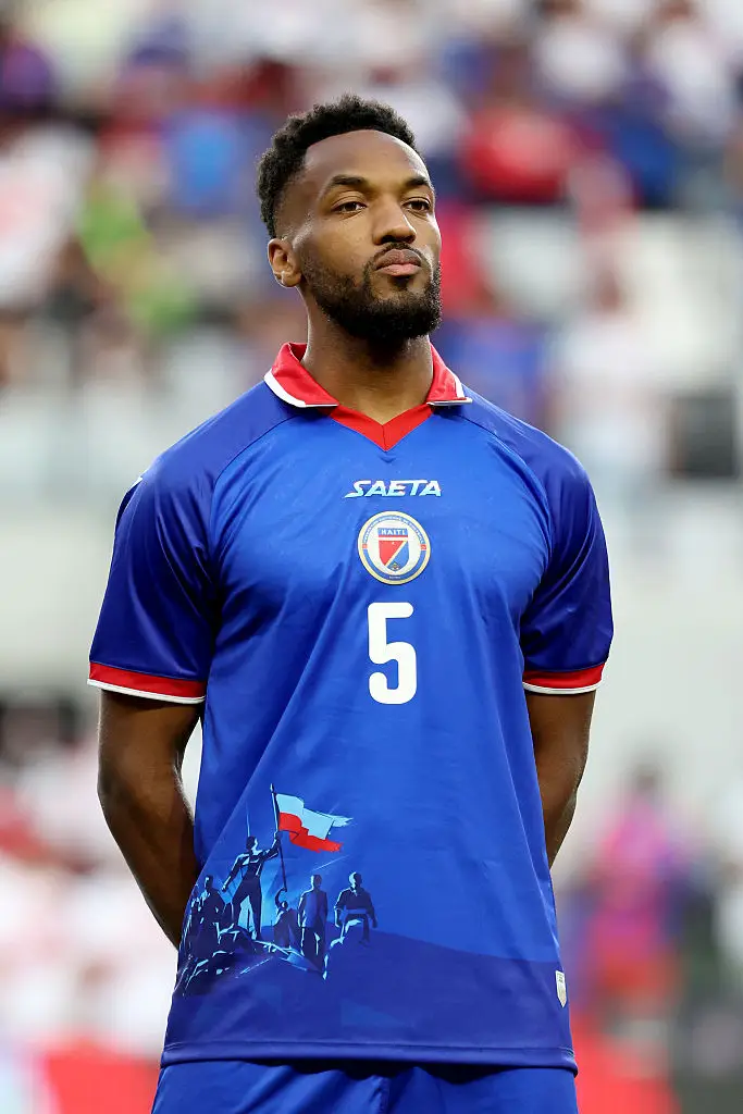 Haiti changed their kit before the start of the World Cup this year (Photo by Leonardo Fernandez/Getty Images)