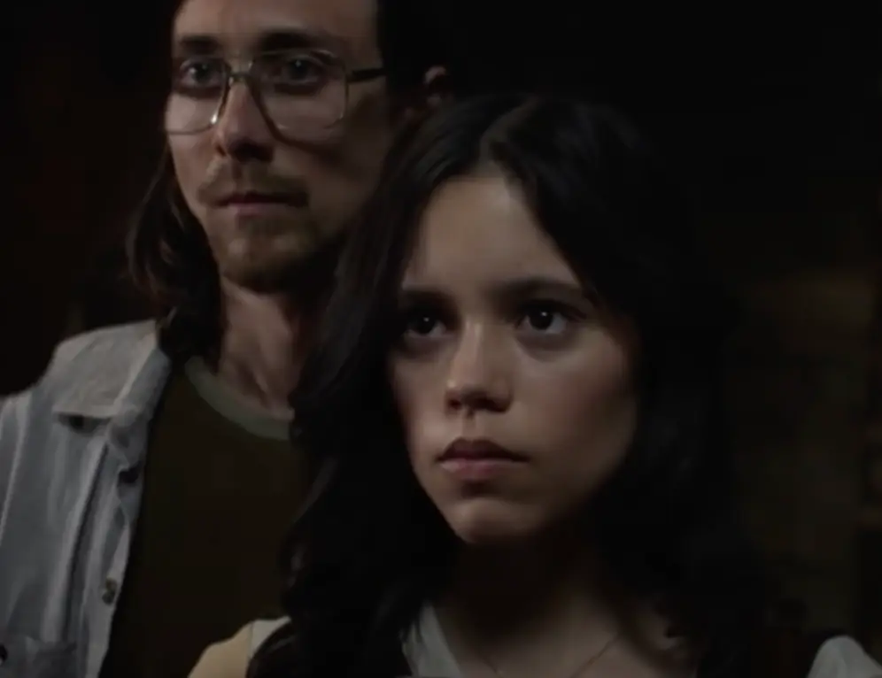 Jenna Ortega plays the director's girlfriend in X.