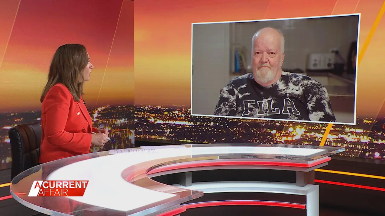 Frank told his story on Australian TV.