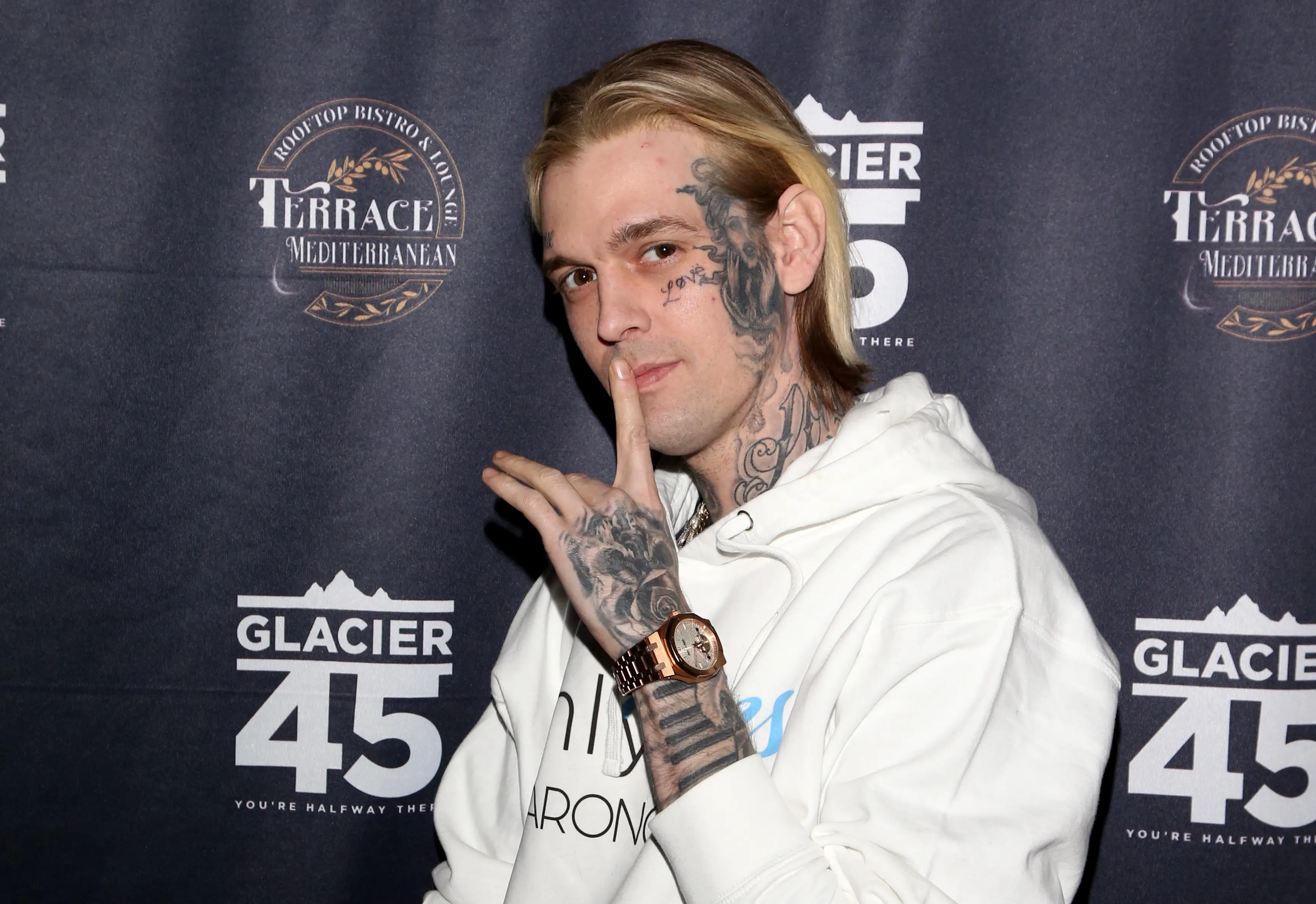 Aaron Carter died in 2022. (Gabe Ginsberg/Getty Images)