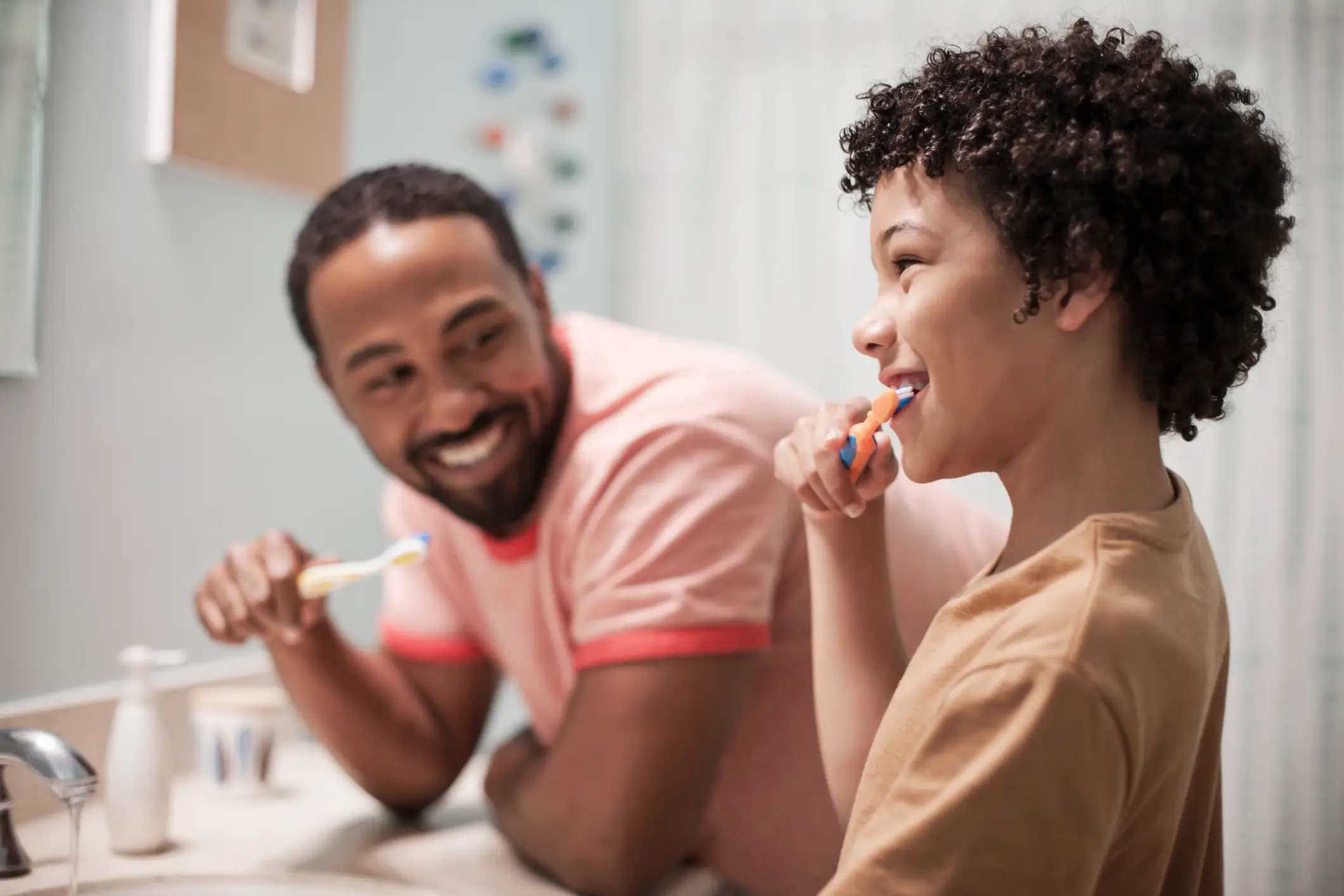Brushing our teeth is something we've learned since we were little, but there's a few common misconceptions - like thinking brushing after you eat breakfast is good for your teeth (Getty stock)