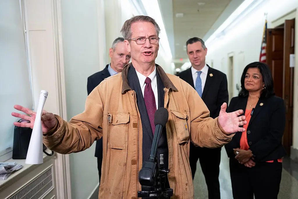 Tim Burchett (R-Tenn.) has been outspoken in his calls to release the 'UFO files' (Bill Clark/QC-Roll Call via Getty Images)
