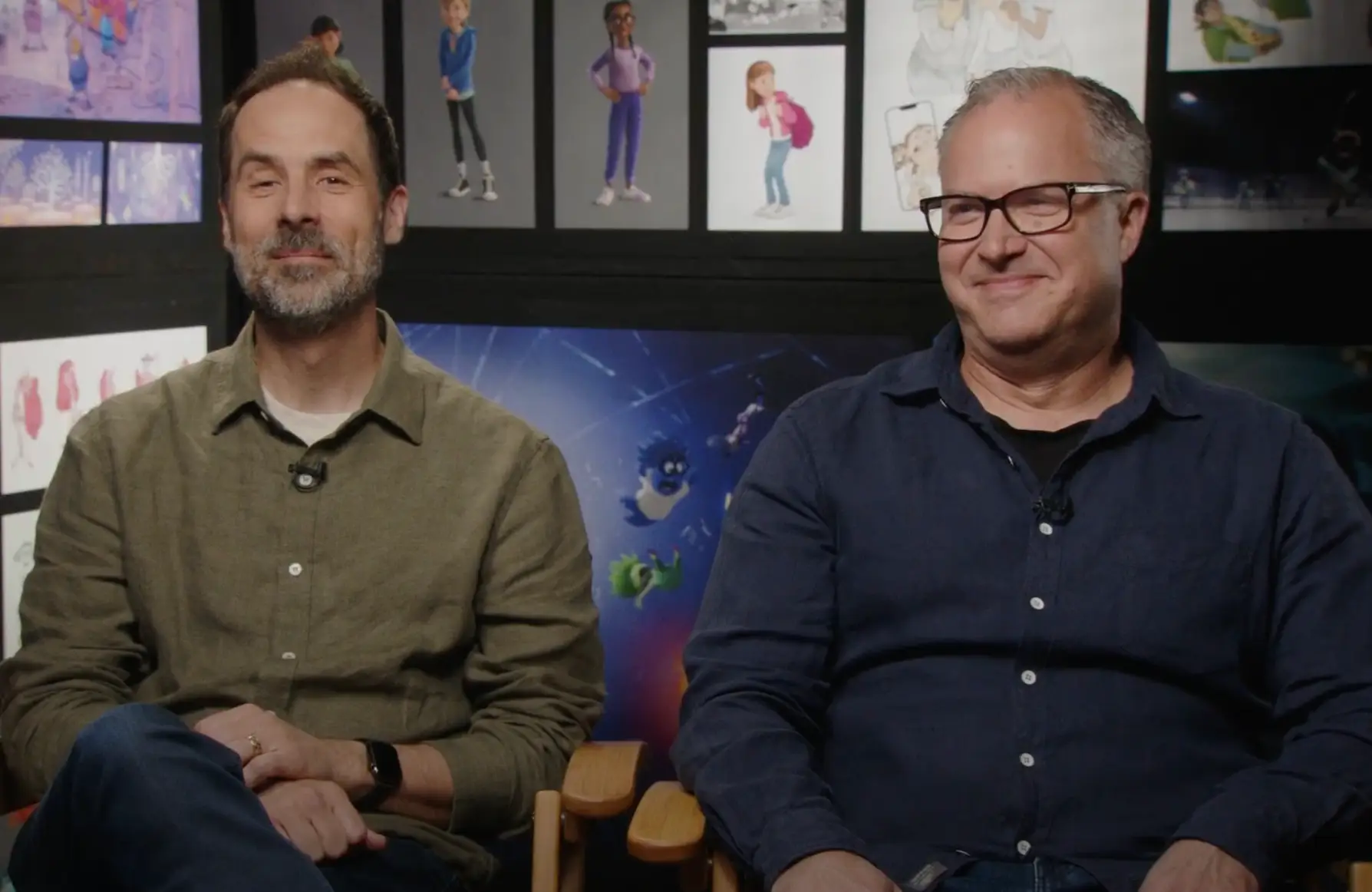 Kelsey Mann (L) and Mark Neilsen (R) spoke to UNILAD about Inside Out 2. (Supplied)