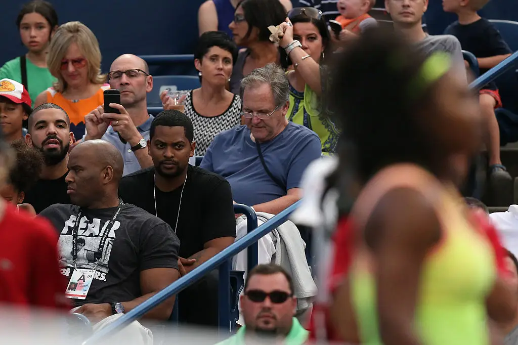 Drake watched on as Serena Williams crashed out of the 2015 US Open (Cole Burston/Toronto Star via Getty Images)