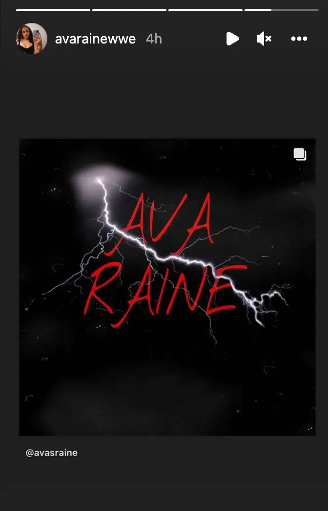 Simone Johnson has revealed her wrestling name.