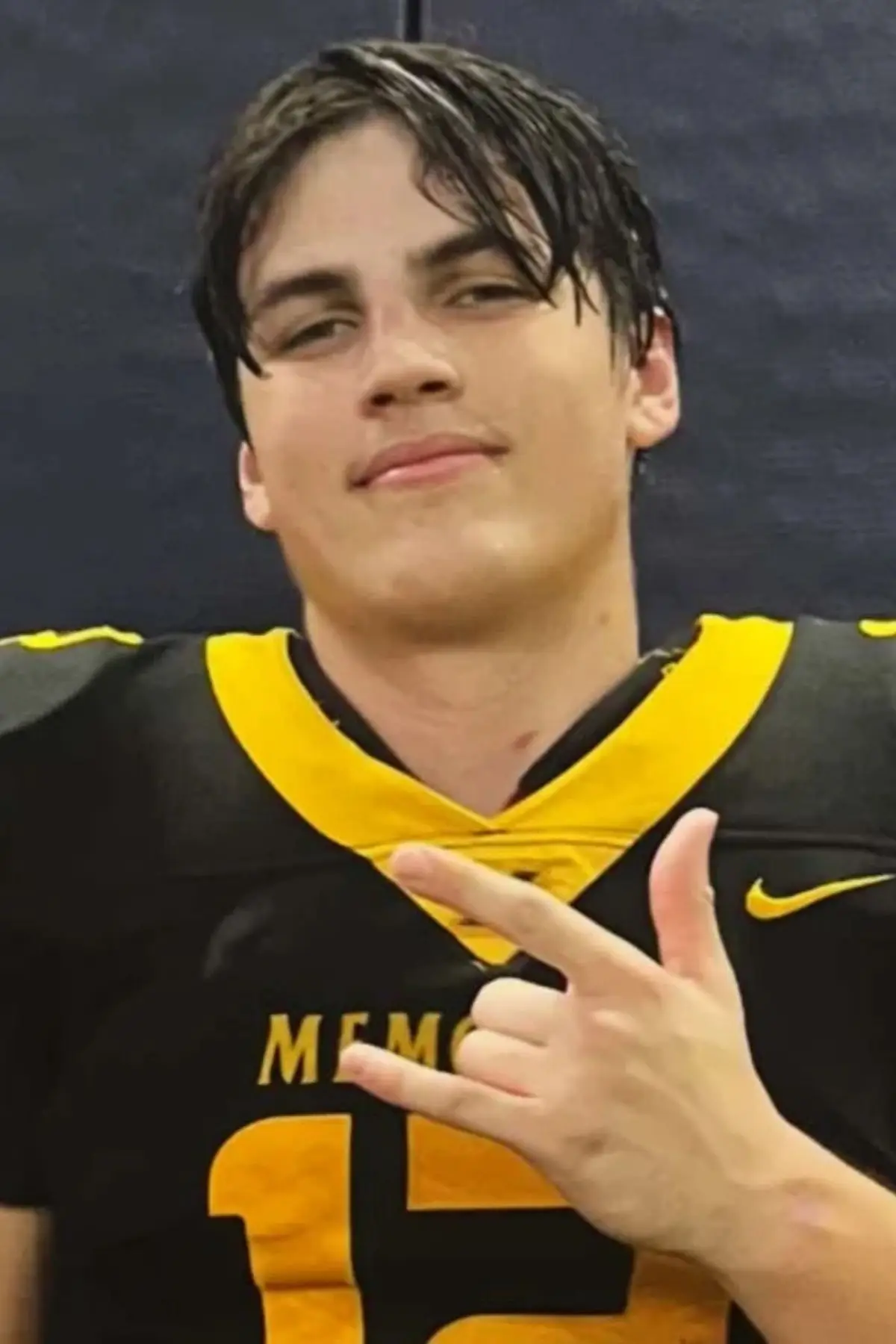 Austin reportedly had dreams of playing college football (Metcalf family/NBC)