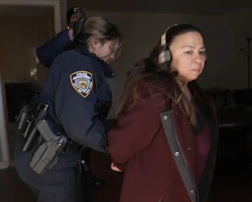 Adel Andaloro was handcuffed and arrested for confronting squatters.