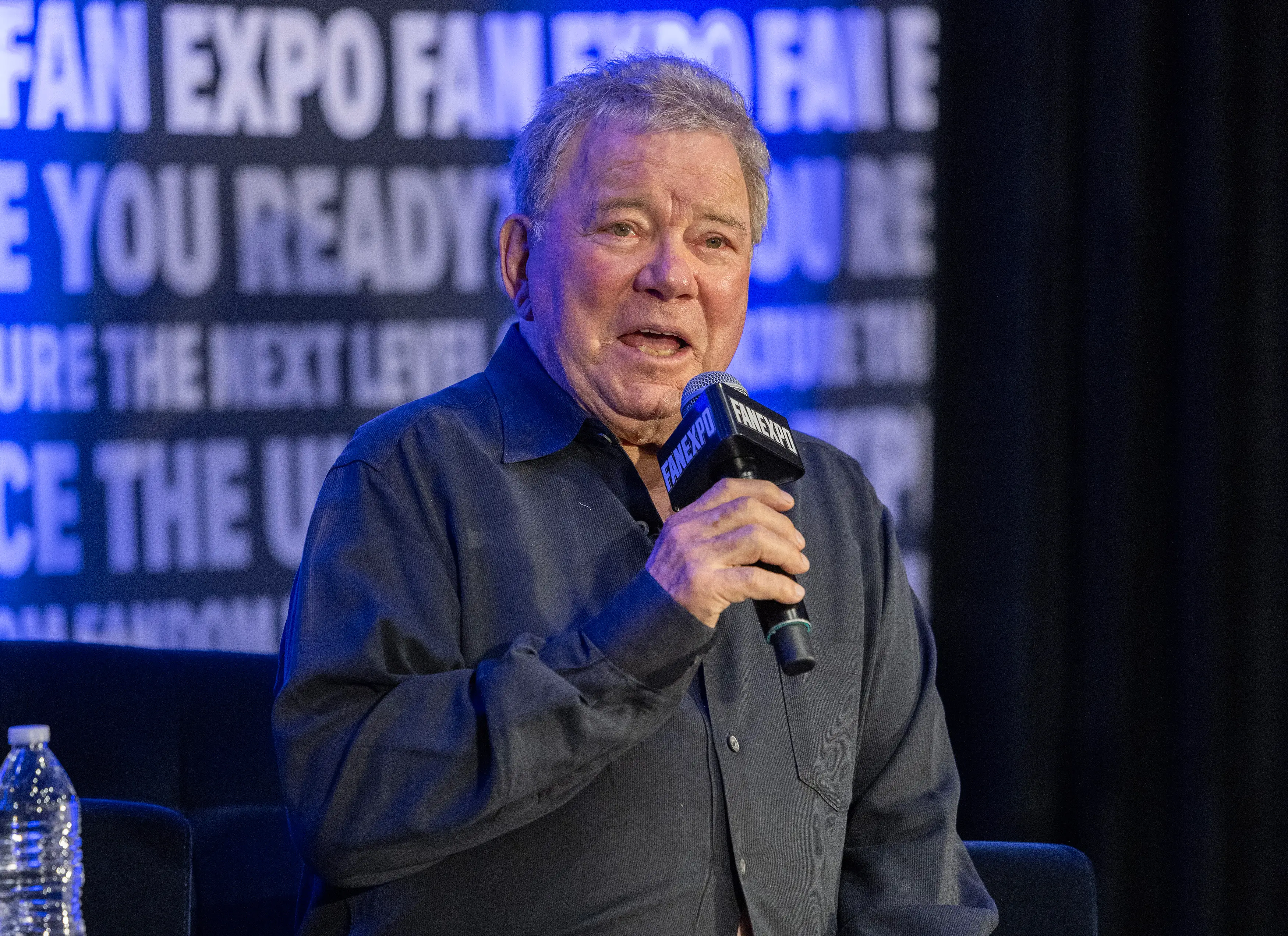 William Shatner at age 93 in 2024 (Barry Brecheisen/WireImage)