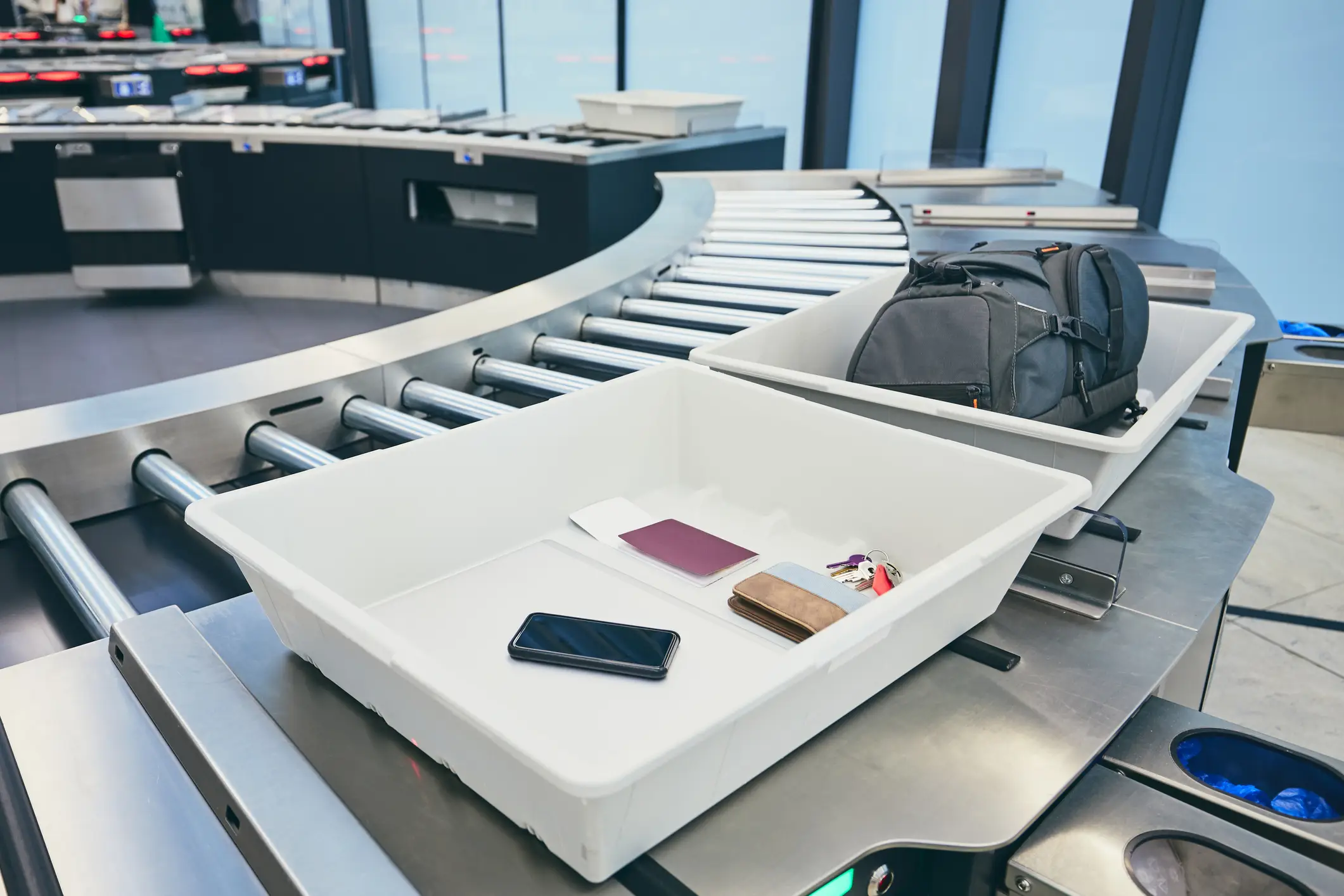 Some Gen Z travelers have begun taking photos of the contents of their security tray