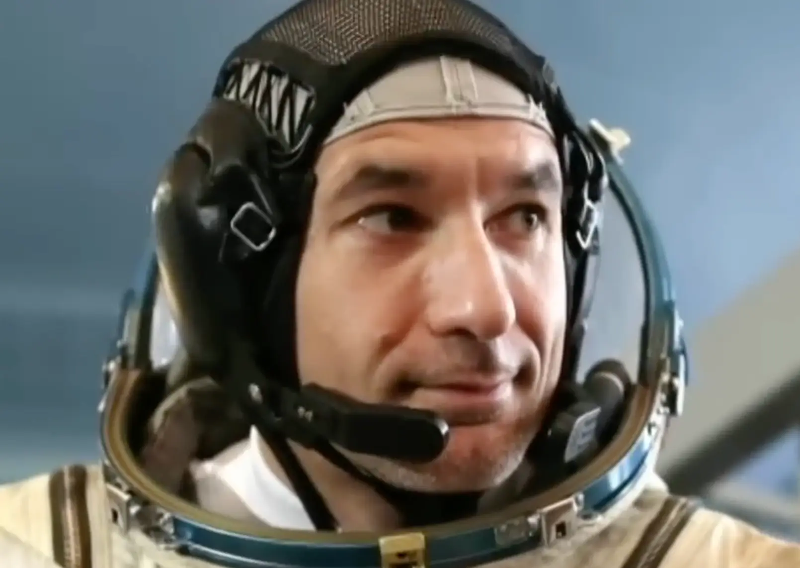 Luca Parmitano noticed an unusual amount of water in his helmet.