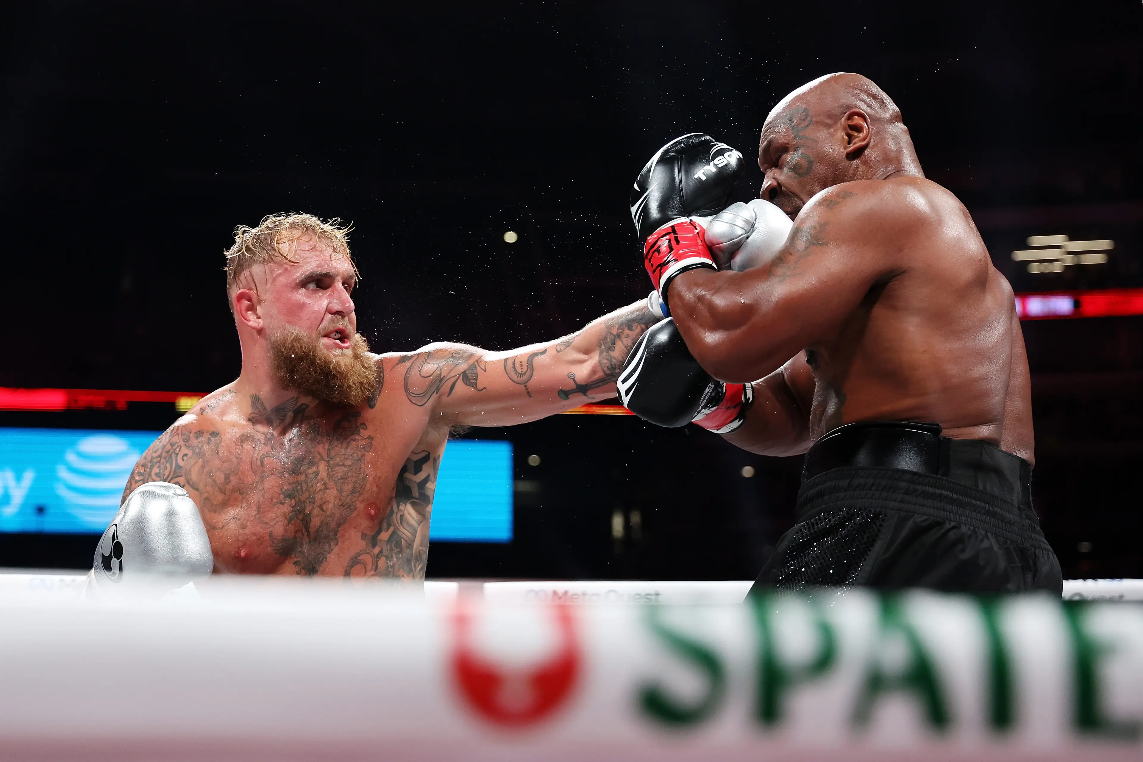 Paul landed an impressive 78 punches (Sarah Stier/Getty Images for Netflix © 2024)