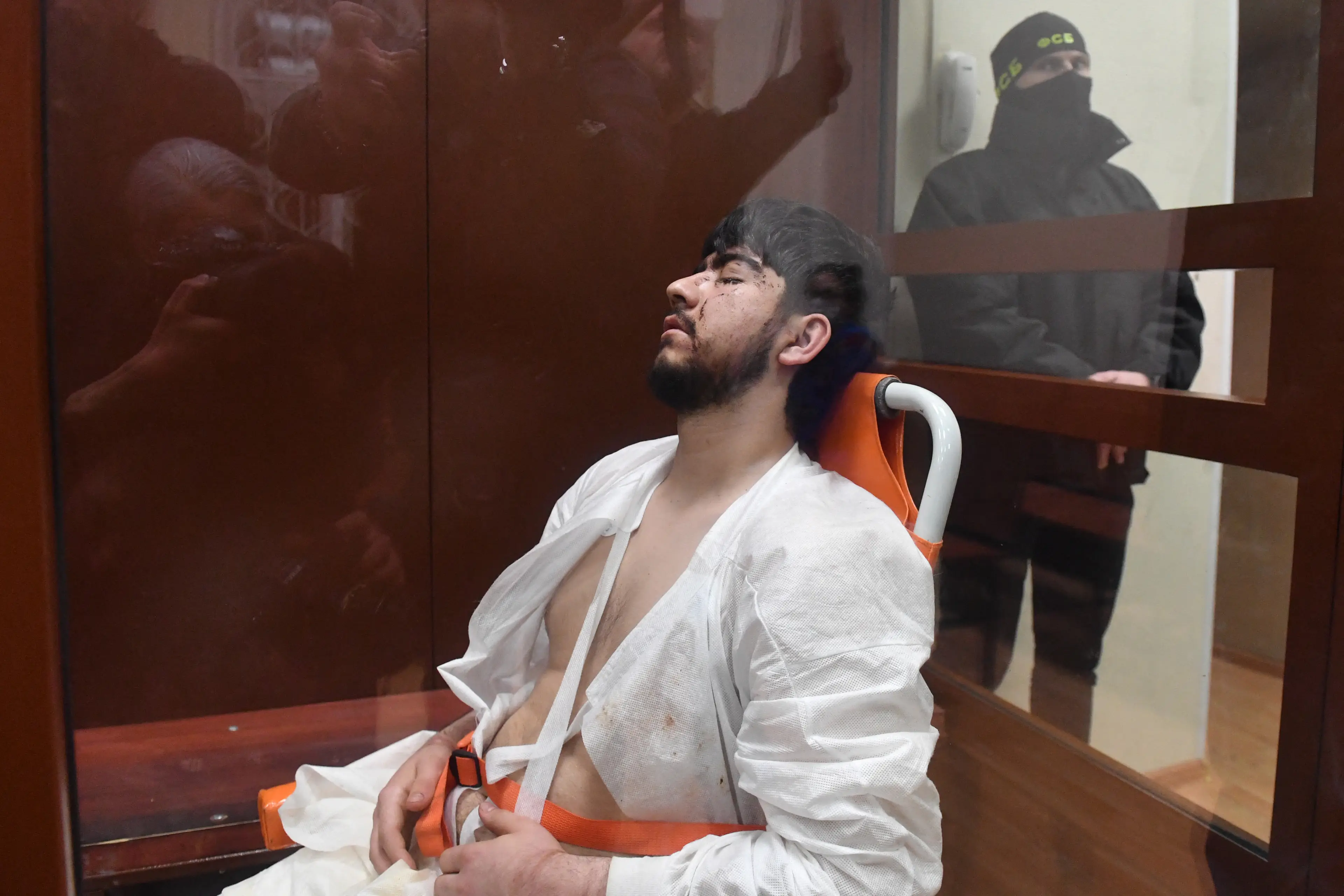 Videos circulating online claim to show the interrogations.