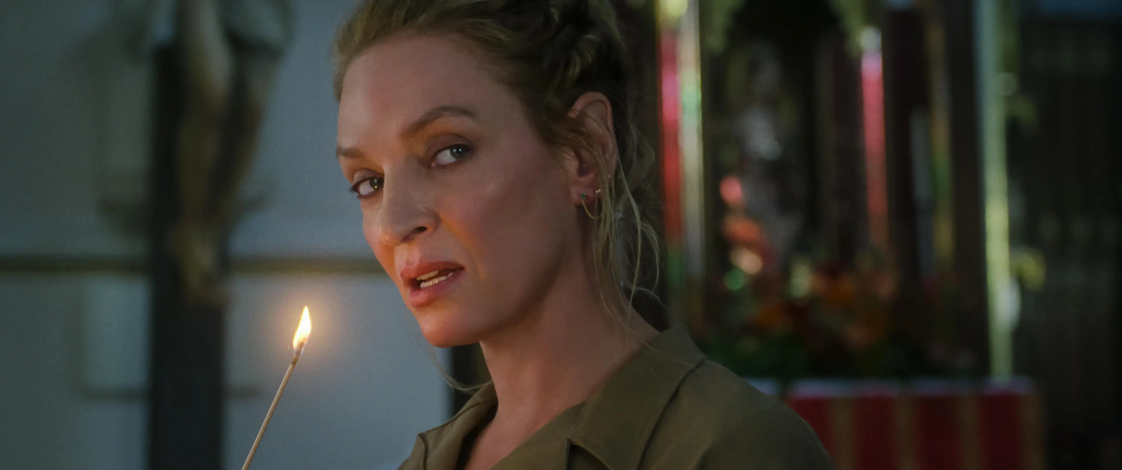 Pulp Fiction legend Uma Thurman appears in the sequel (Netflix)