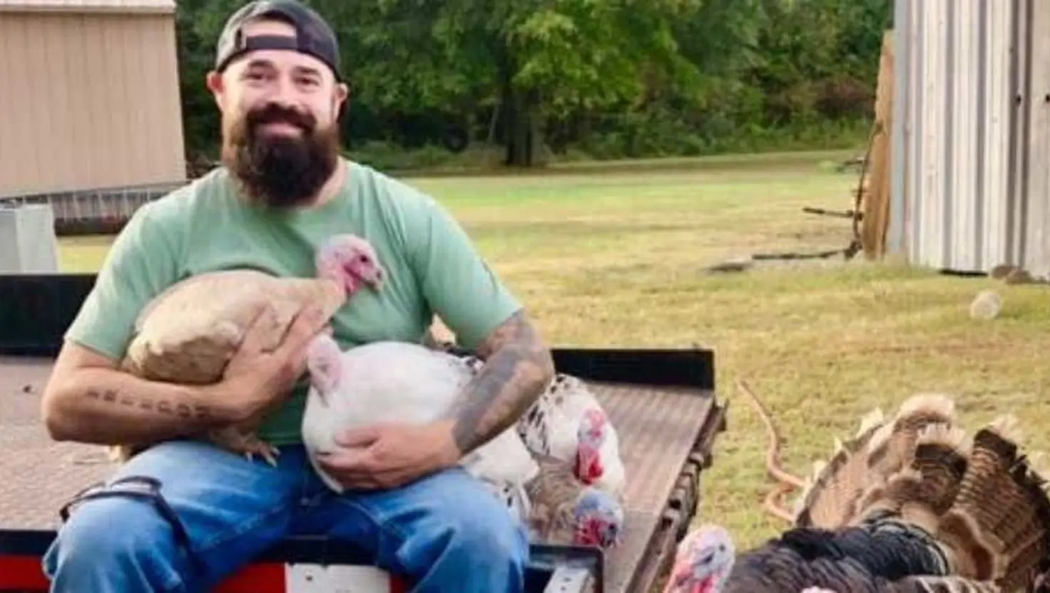 The veteran's wife has described him as having 'unwavering support for his family' (Family Handout)