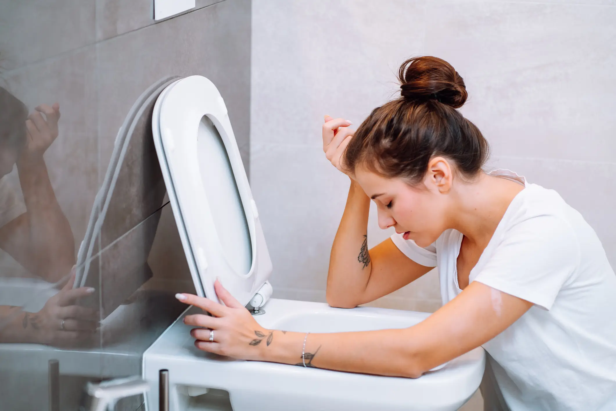 Norovirus can cause vomiting and diarrhea (Getty stock image)