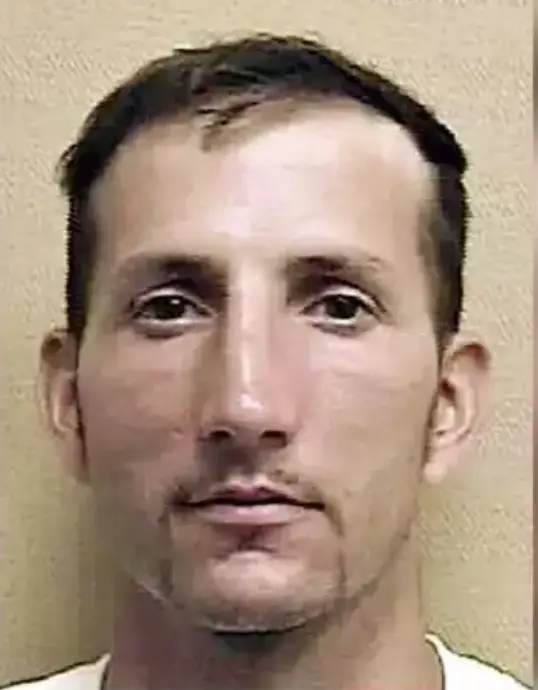 The real Jeffrey Manchester's mugshot (AP/North Carolina Sheriff)