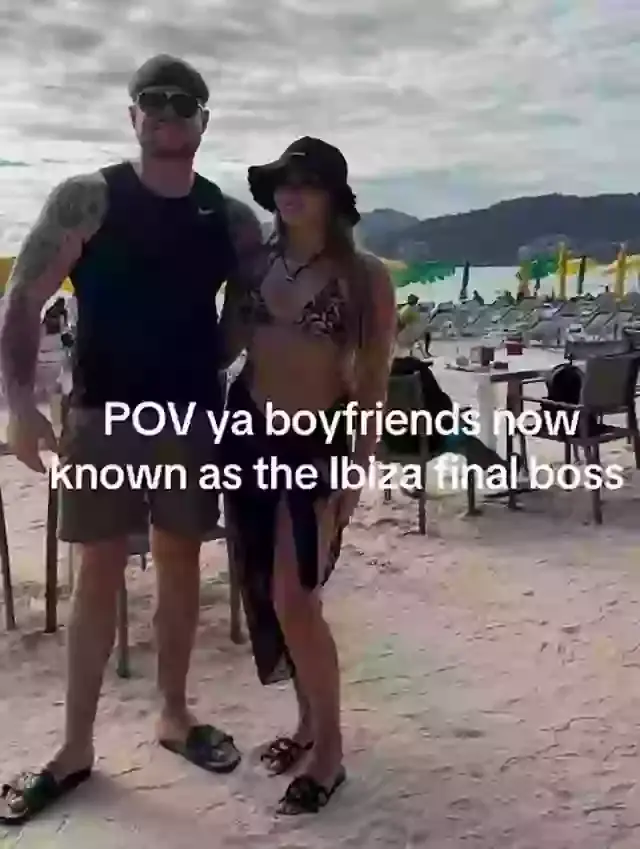 Alisha Cook said she is the Ibiza Final Boss's girlfriend (TikTok/@alishaacookk)
