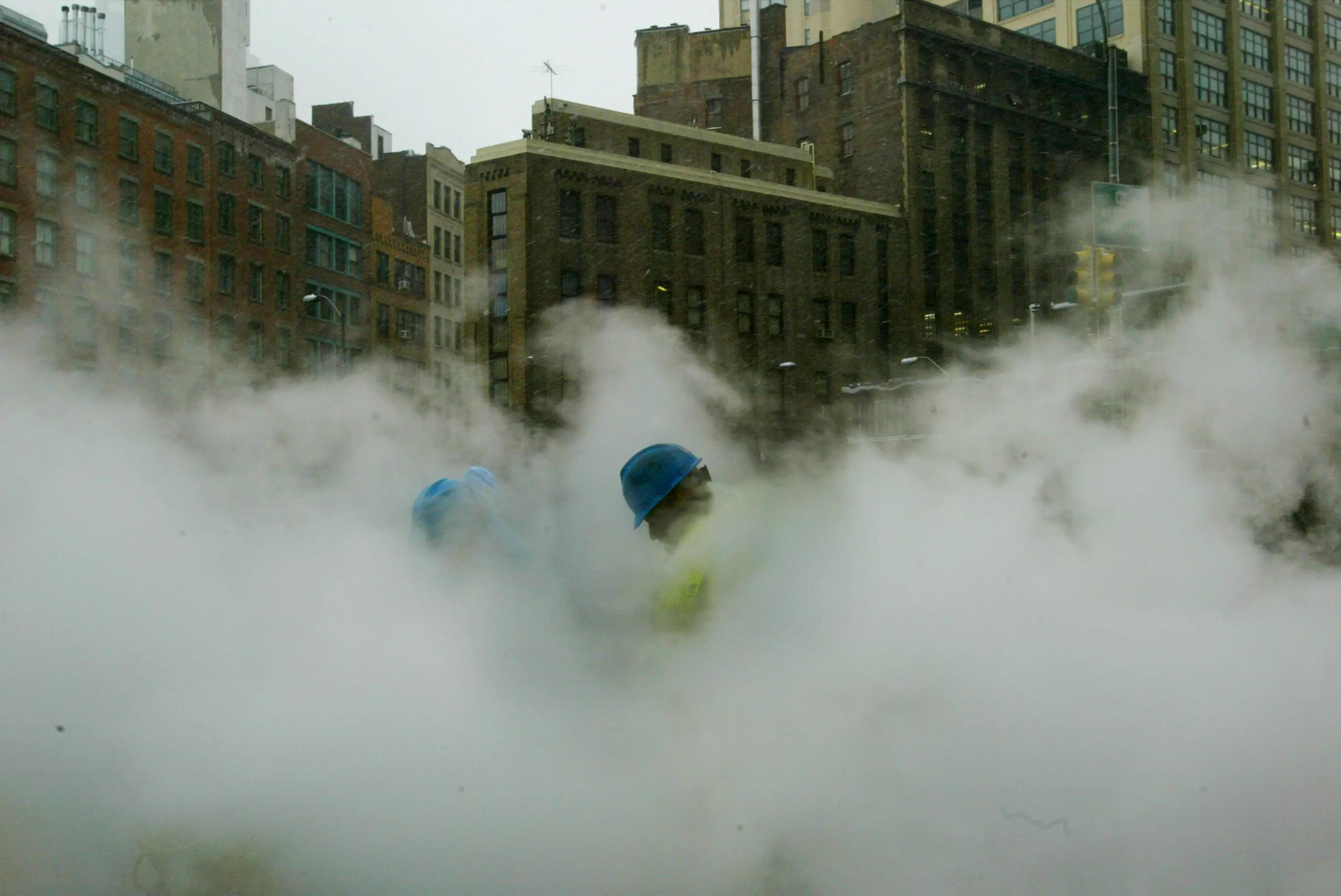 No one could save him because of the high temperature of the tunnel.