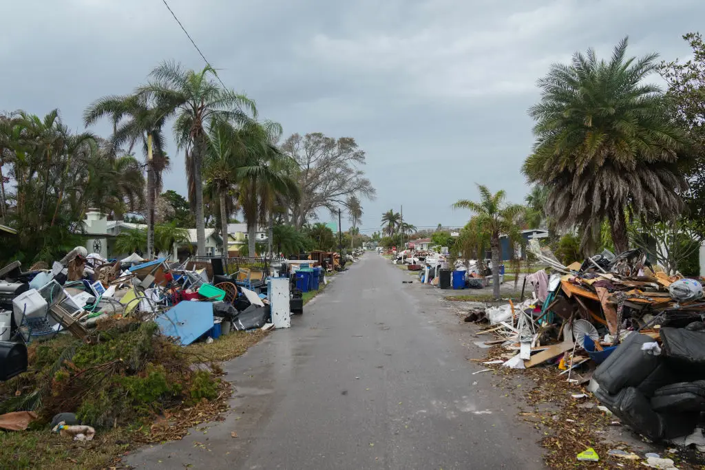 At least 23 people have died as a result of Hurricane Milton sweeping across Florida last week (BRYAN R. SMITH/AFP via Getty Images)