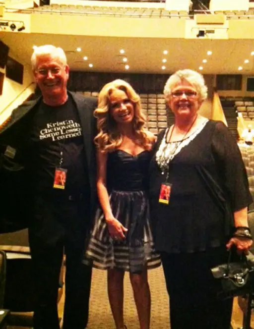 Chenoweth says her parents supported her ambitions from Oklahoma to Broadway (kchenoweth/Instagram)