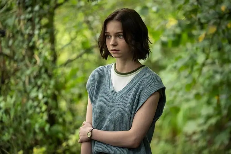 Wednesday's Emma Myers leads the 'gripping' series (BBC)