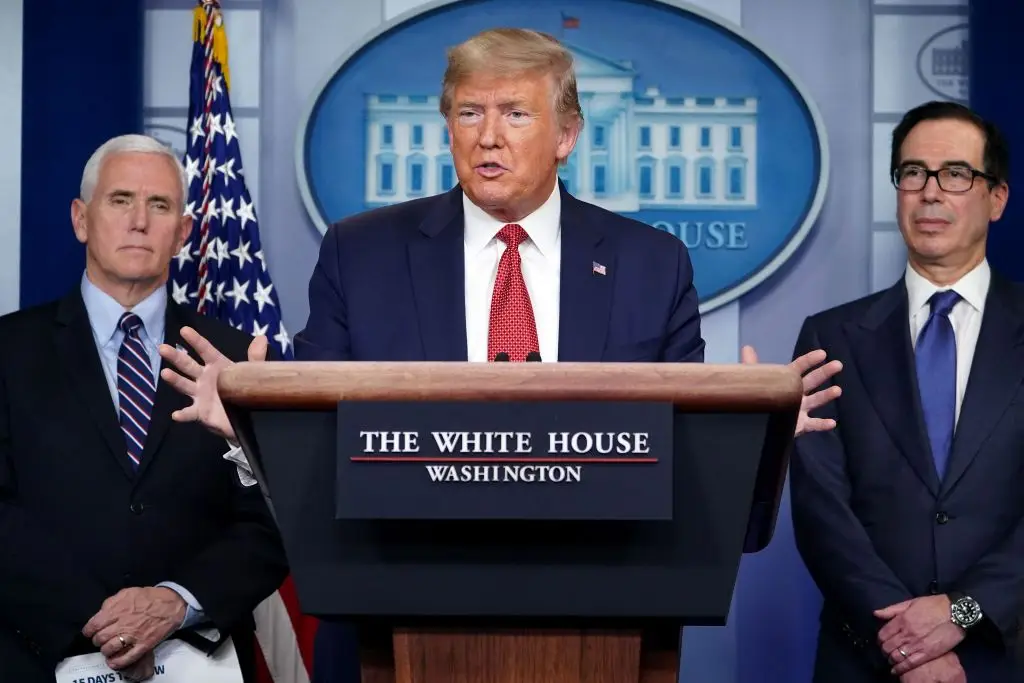 The democrats claimed that Republican members were attempting to deflect pandemic criticisms away from Trump. (MANDEL NGAN/AFP via Getty Images)