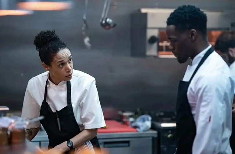 Vinette Robinson takes center stage in Boiling Point, the TV series (BBC)