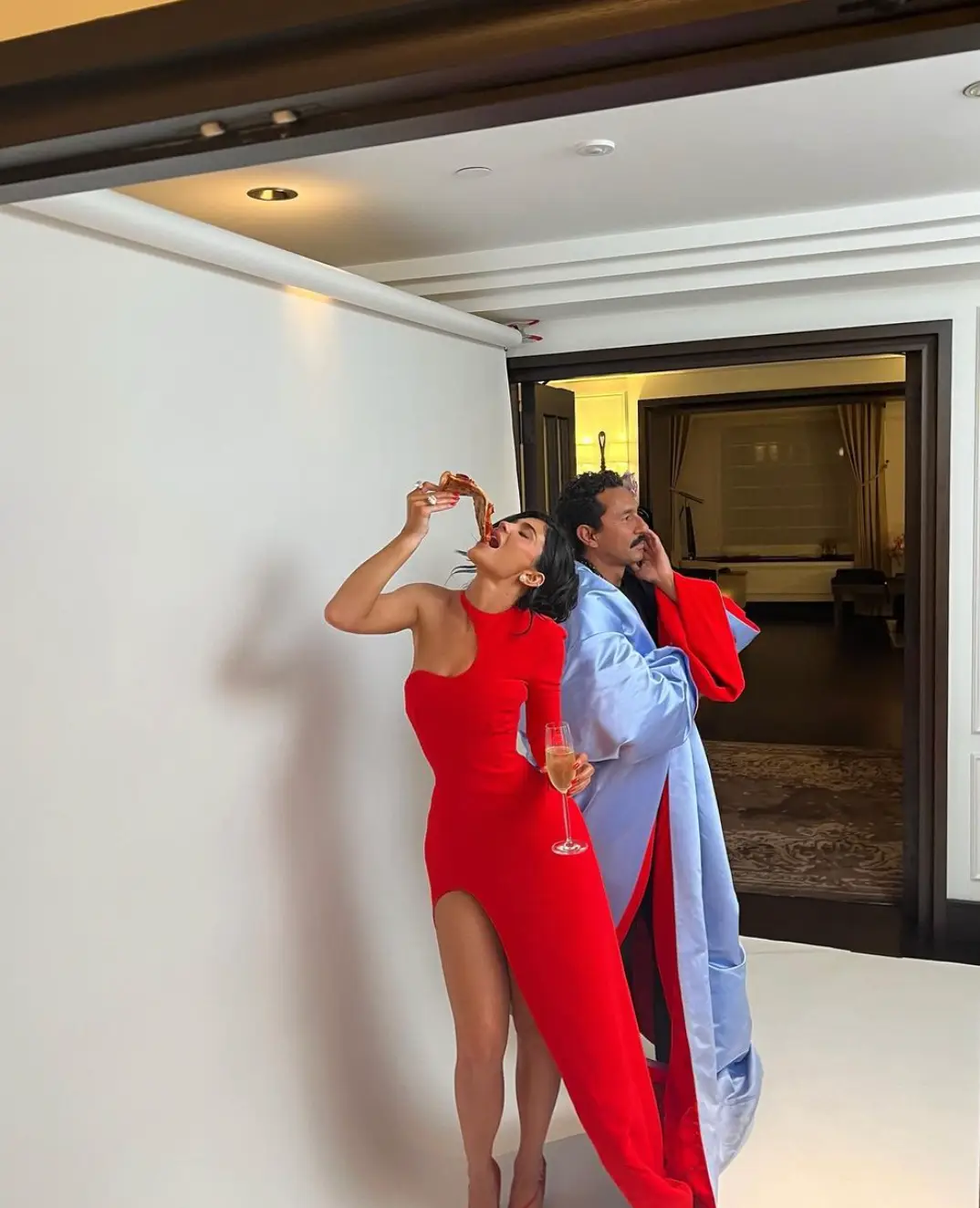 Kylie Jenner before the 2023 Met Gala. (Instagram/@kyliejenner)