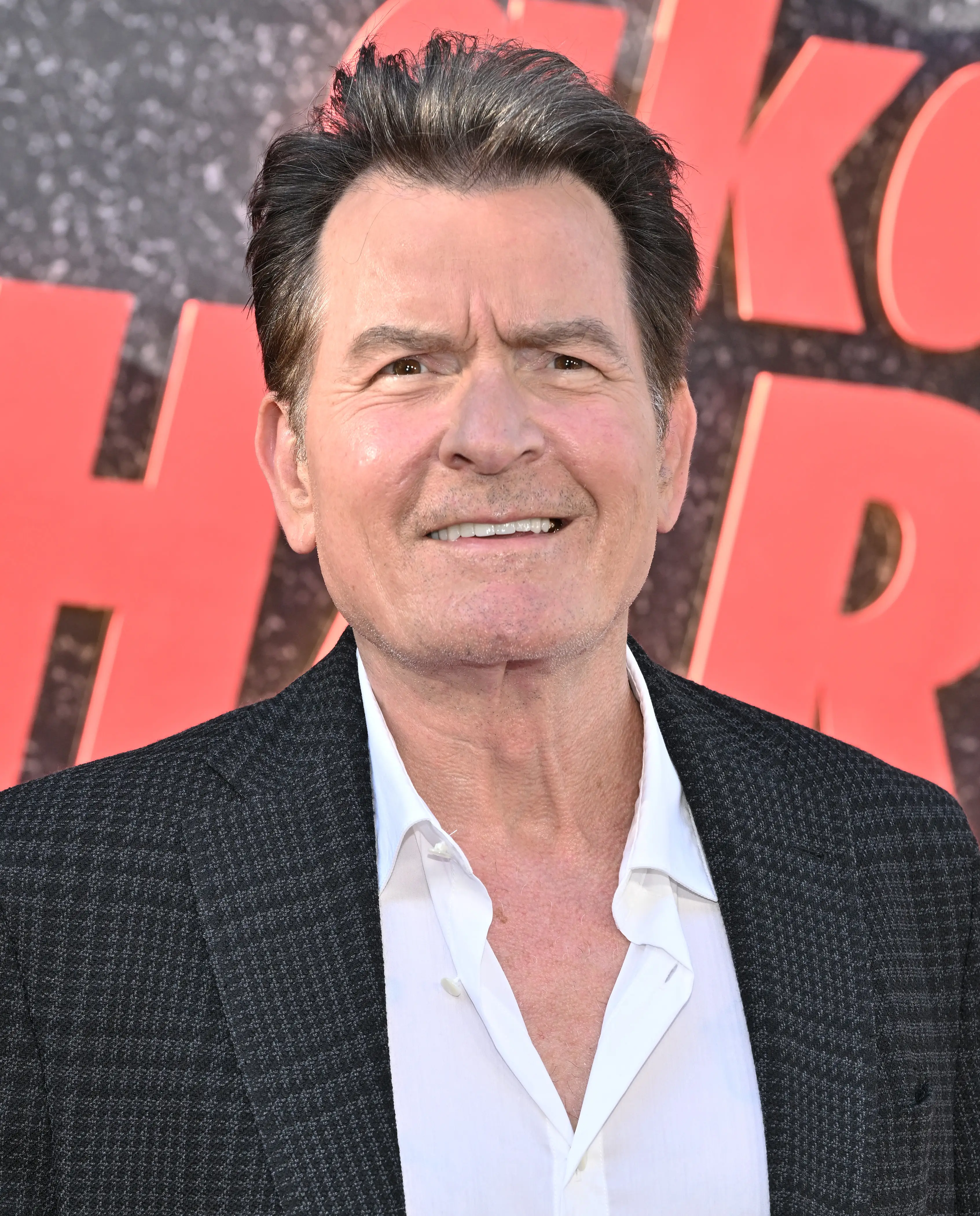 Charlie Sheen has explained why he's now 'celibate' (LISA O'CONNOR/AFP via Getty Images)