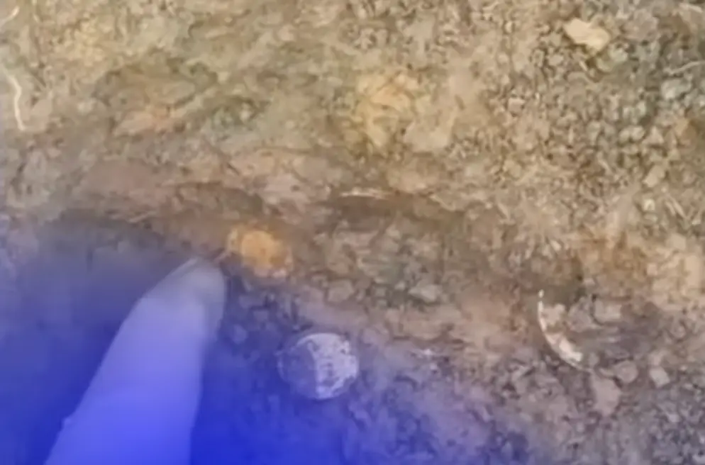 A man struck gold on a farm in Kentucky.