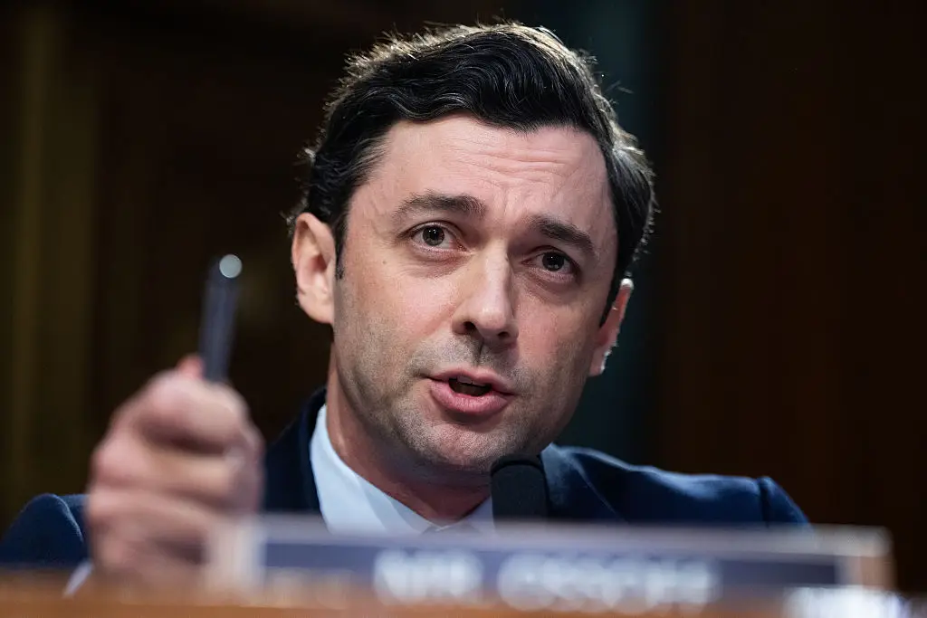Jon Ossoff, who represents Georgia in the US Senate, doubled down on his comments (Tom Williams/CQ-Roll Call, Inc via Getty Images)