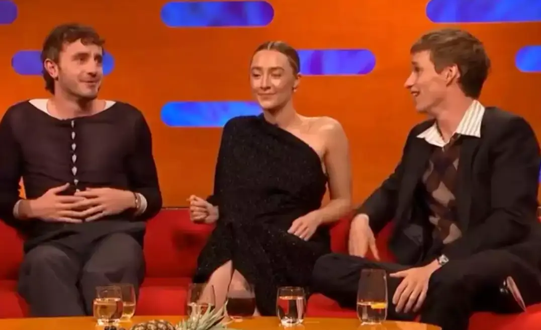 Saoirse Ronan's response sparked a huge reaction (BBC/The Graham Norton Show)
